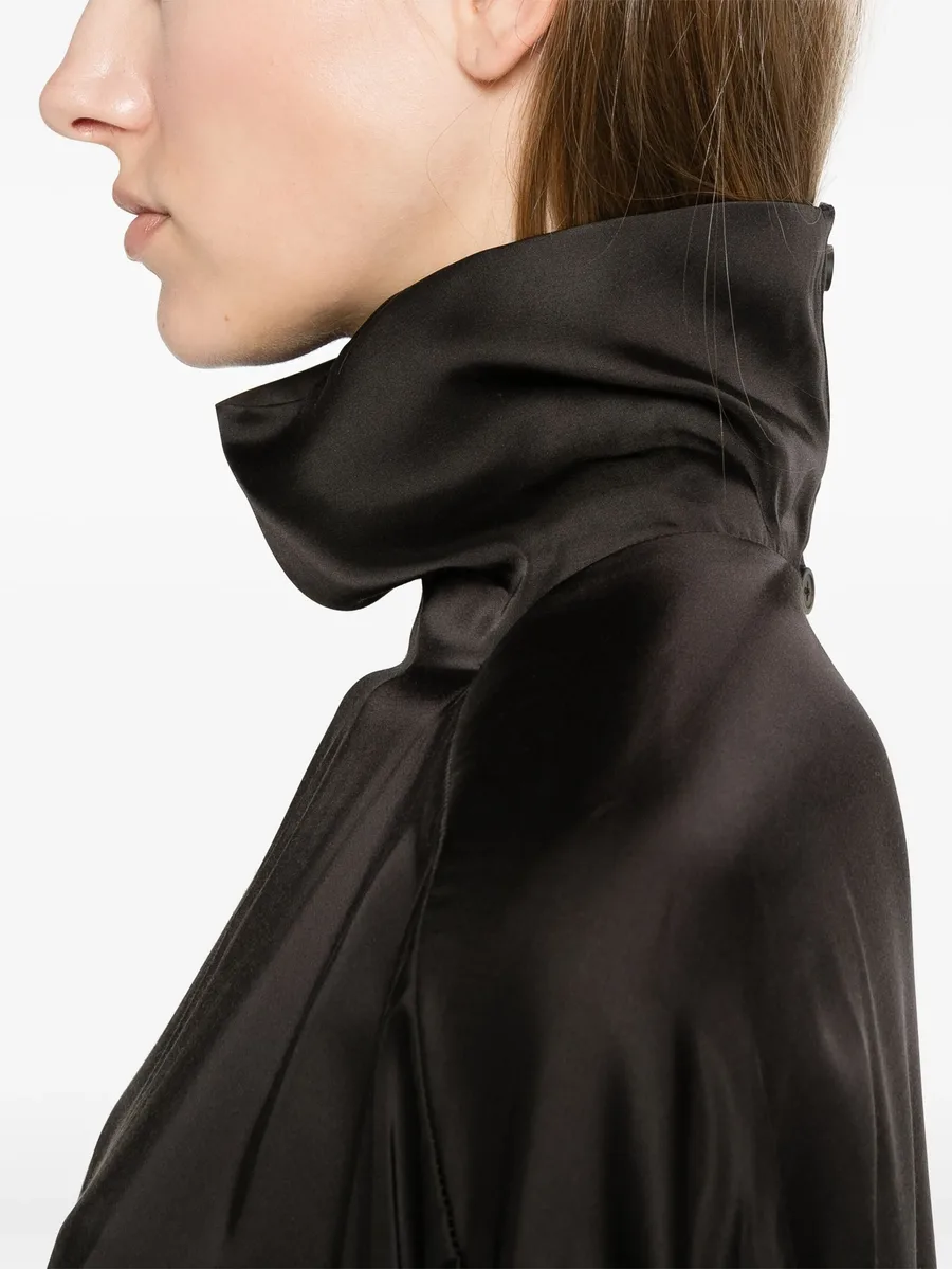 Tabard satin blouse 9