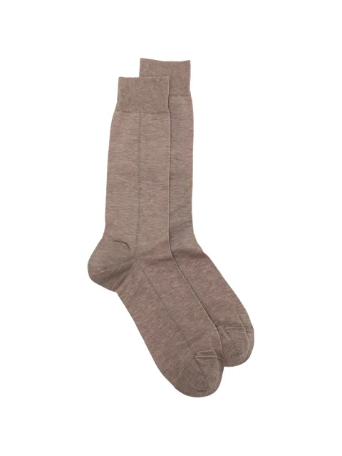 tonal-stitching socks