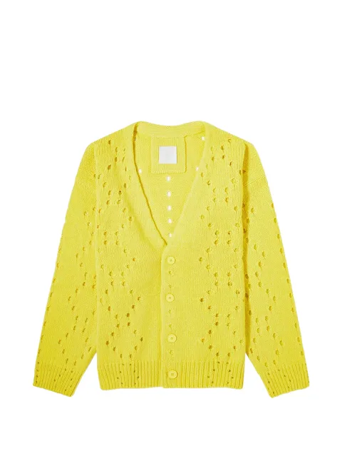 open stitch cardigan