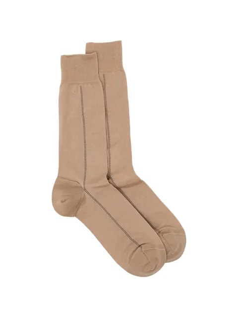 tonal-stitching socks