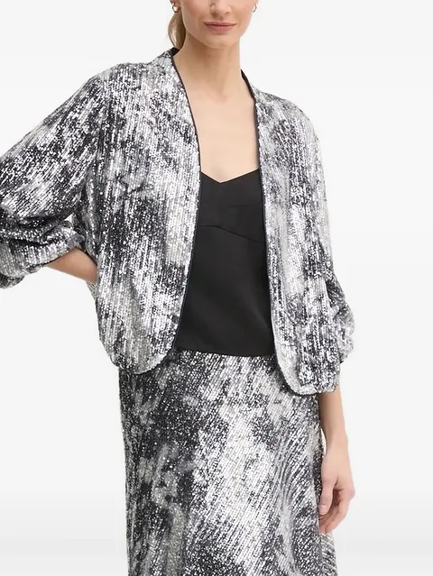 sequin-embellished jacket