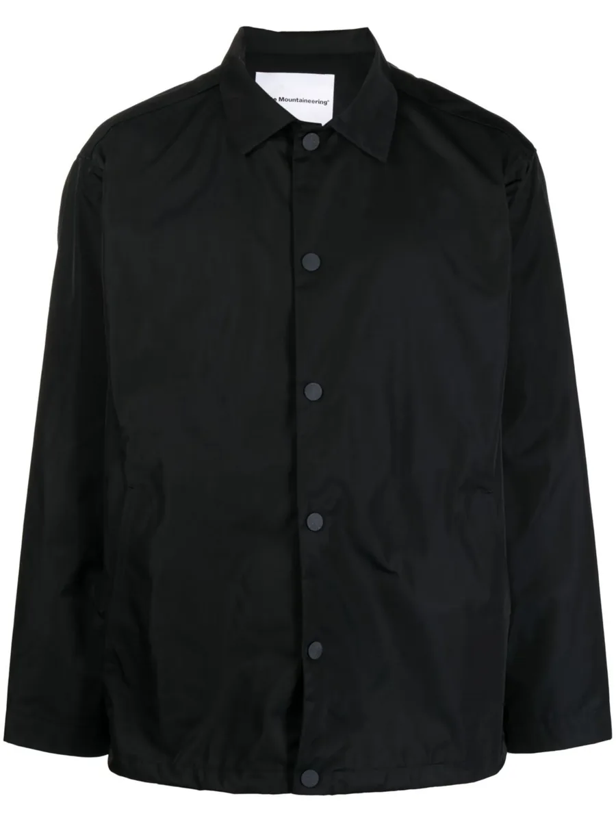 buttoned classic-collar jacket 2