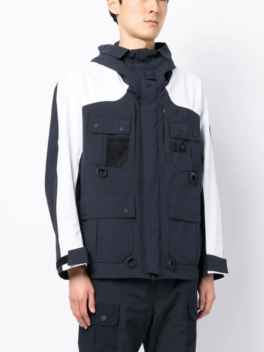 multiple pockets hooded jacket 5