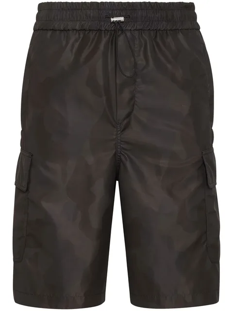 drawstring cargo shorts
