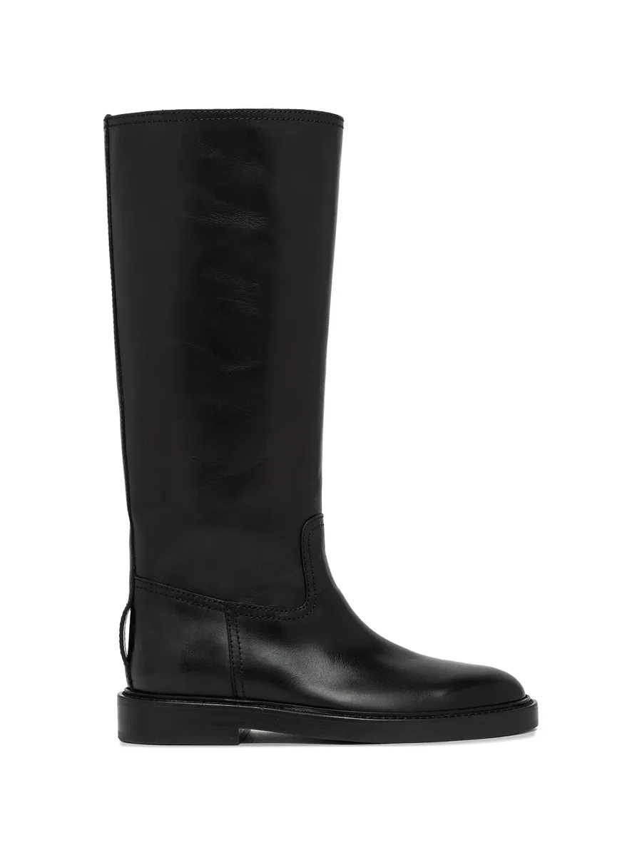 Laydee buckle-strap knee-high boots 1