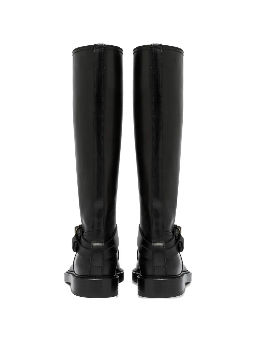 Laydee buckle-strap knee-high boots 5