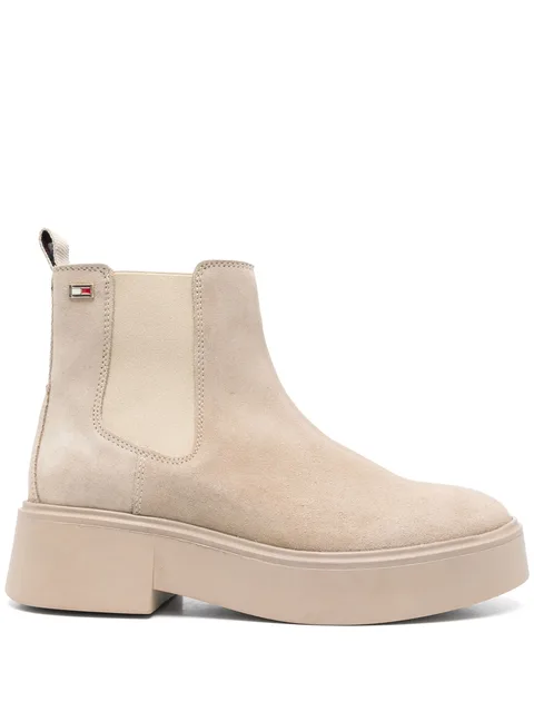 suede Chelsea boots