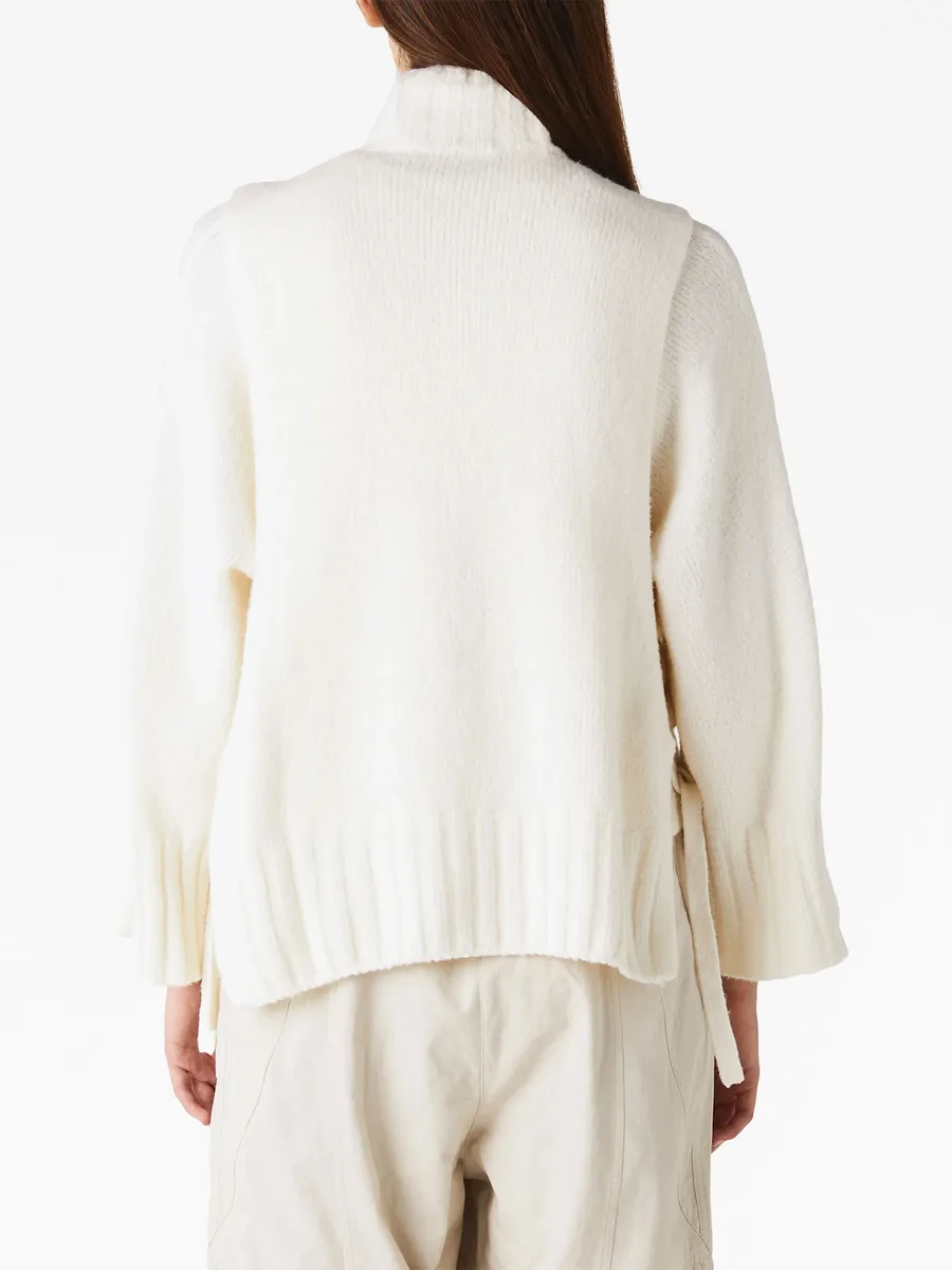 Escapee layered high-neck jumper 6