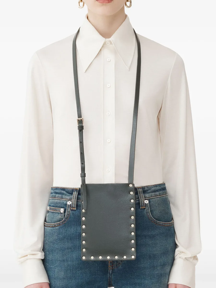 stud-embellished crossbody bag 4