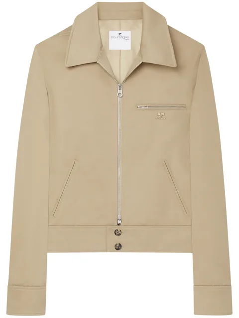 zip-up jacket