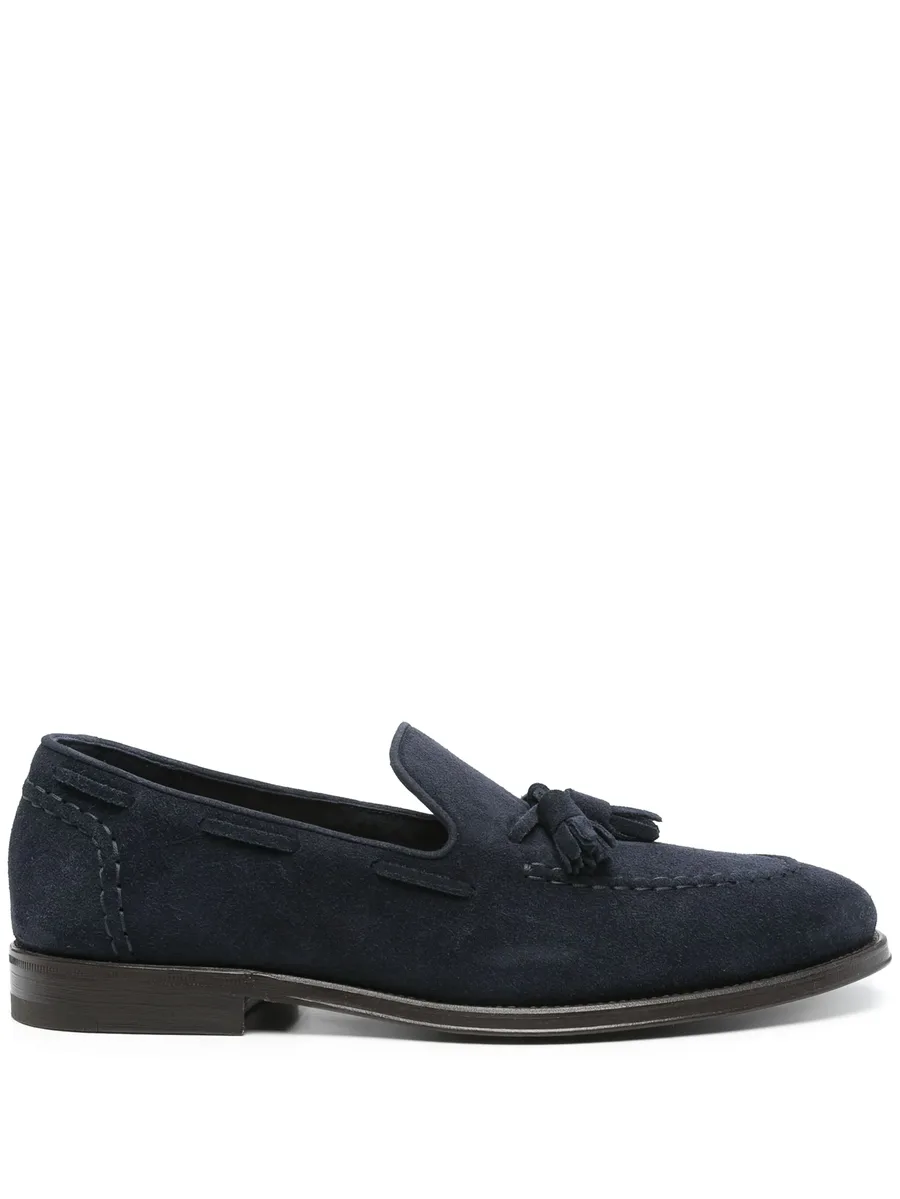 tassel-detail boat shoes 2