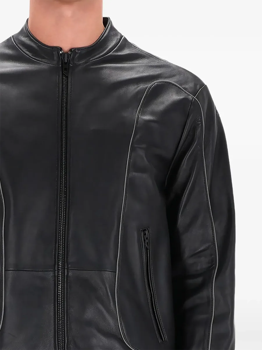 zip panelled jacket 3