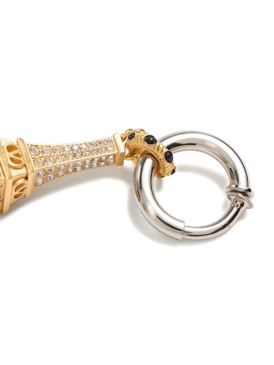 серьга Chez Valentino с кристаллами Swarovski® 9