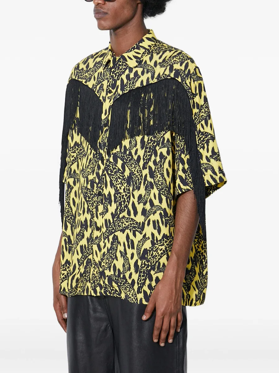 leopard-print fringe shirt 6