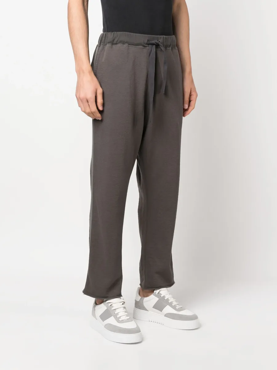 drawstring cotton track pants 6