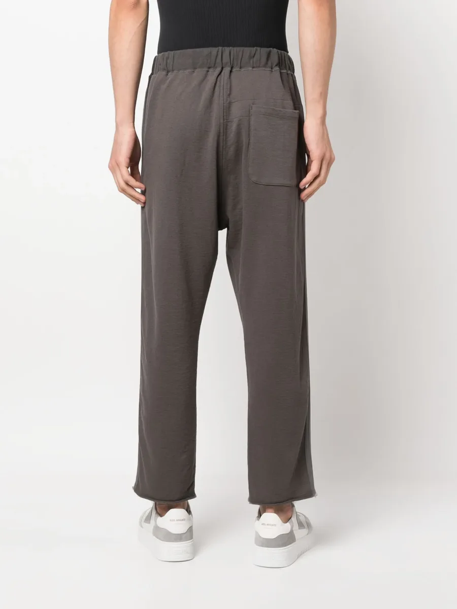drawstring cotton track pants 7