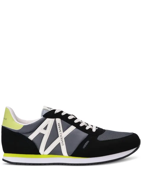 AX panelled sneakers