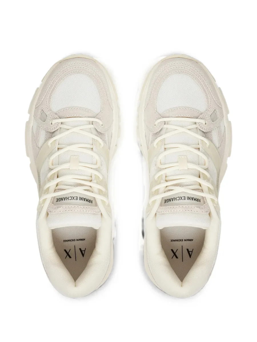 panelled chunky-sole sneakers 5