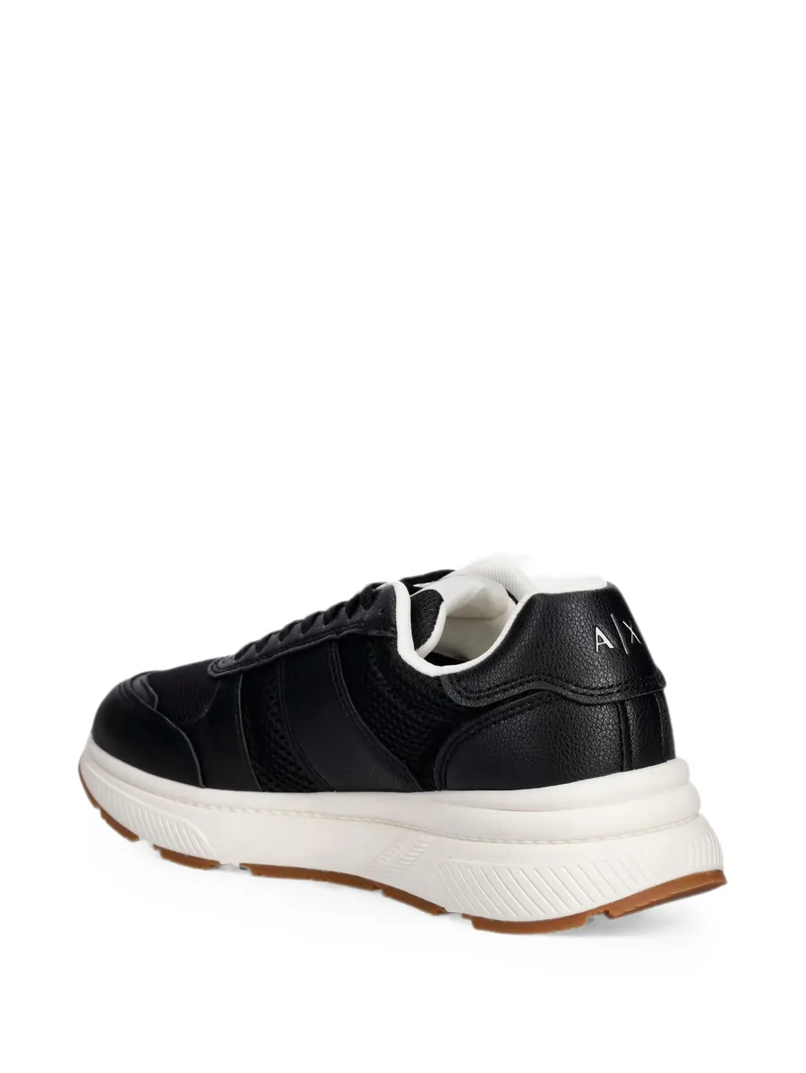 logo-print panelled sneakers 6