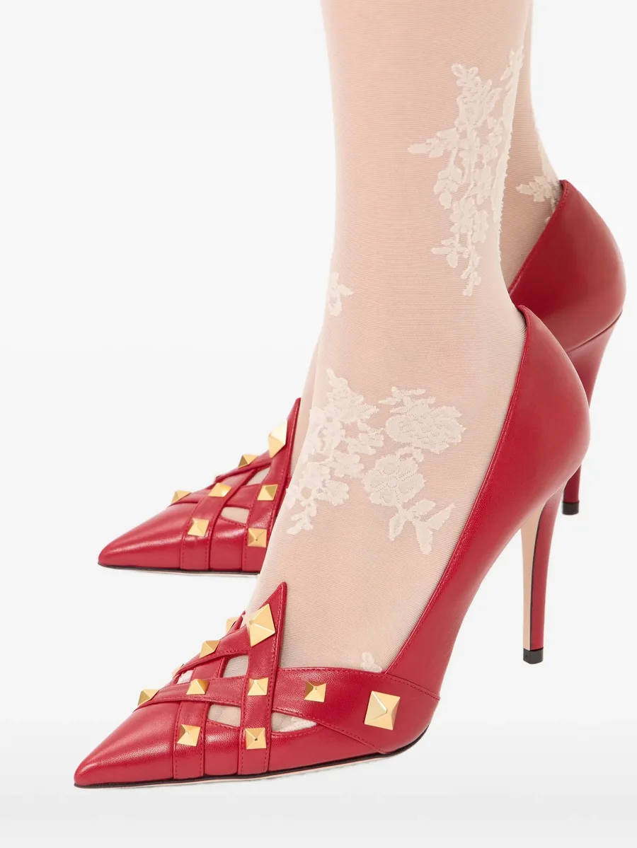 Studdy kidskin pumps 100mm 14