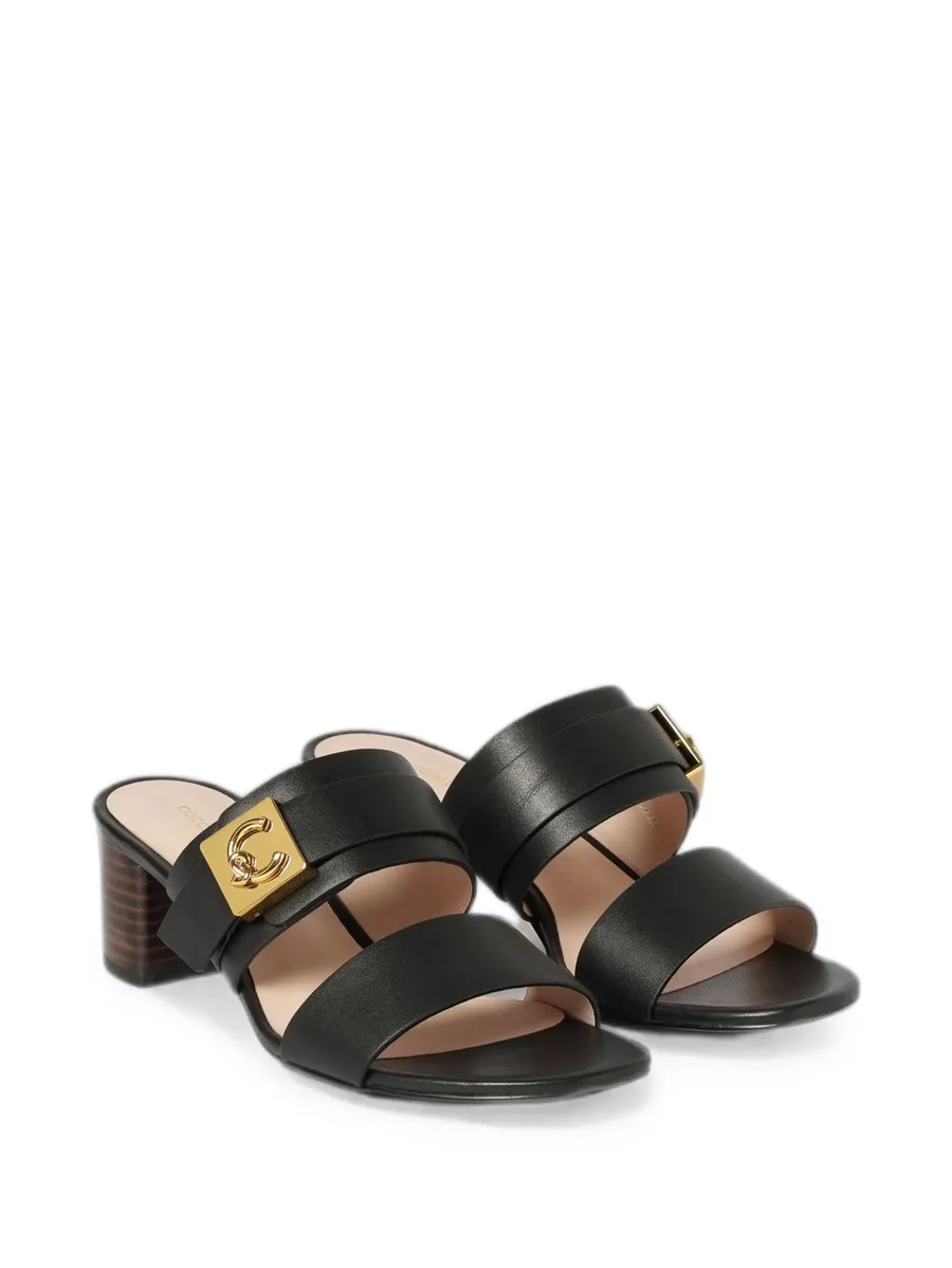 C-Me Lock leather sandals 4