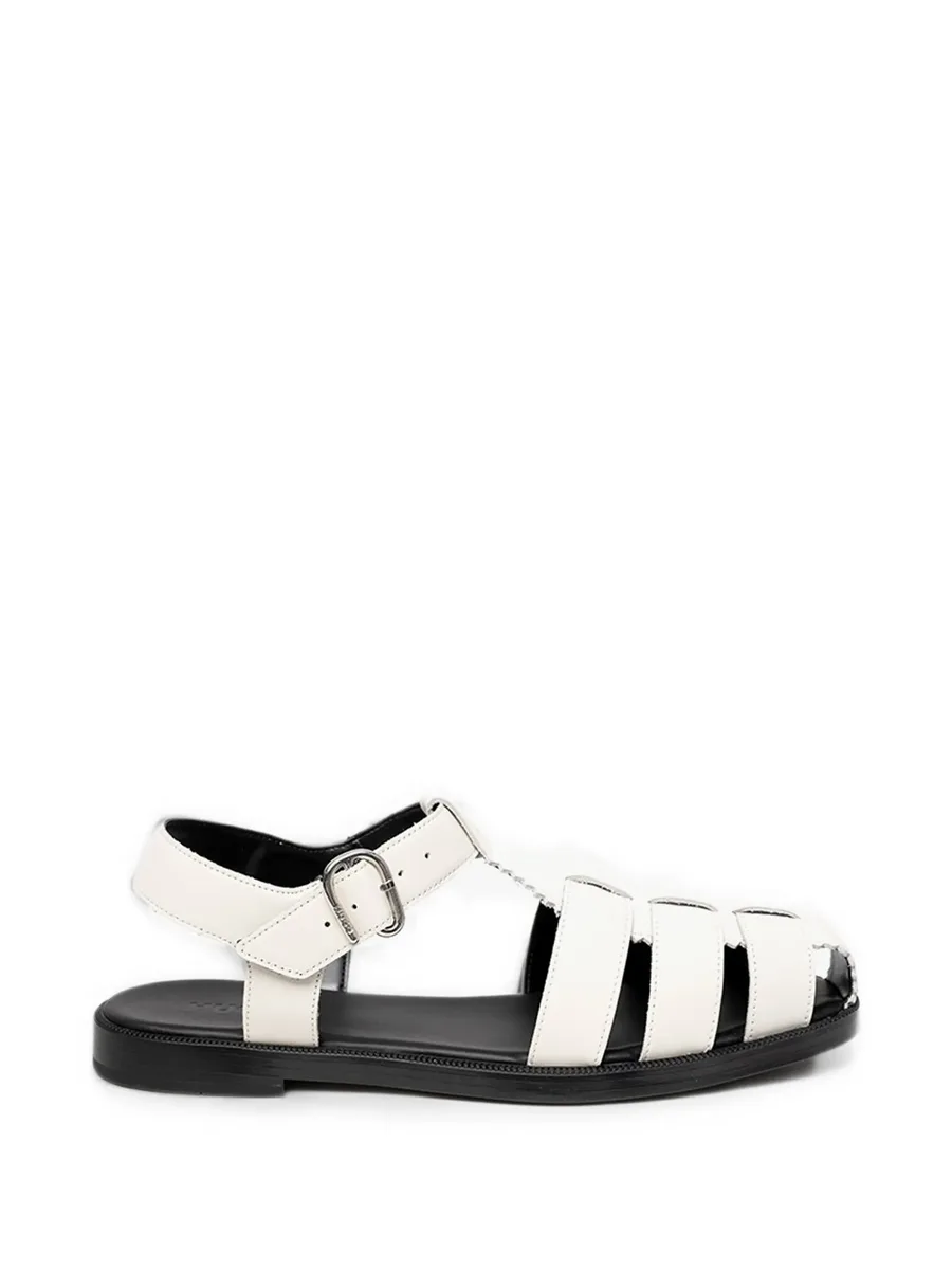 buckle-fastening caged sandals 2