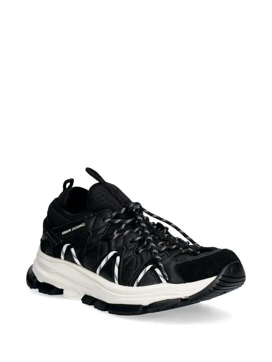quilted lace-up sneakers 4