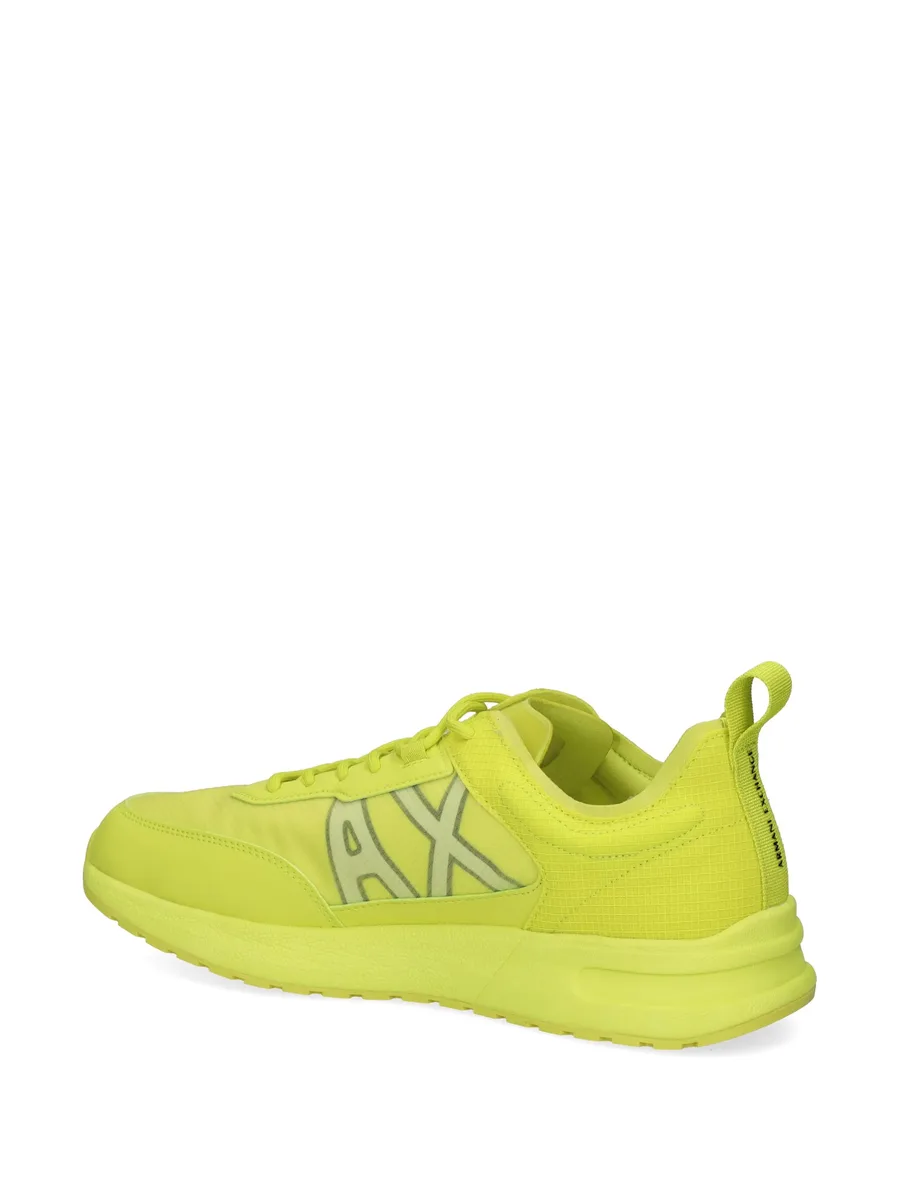 logo-print panelled sneakers 5