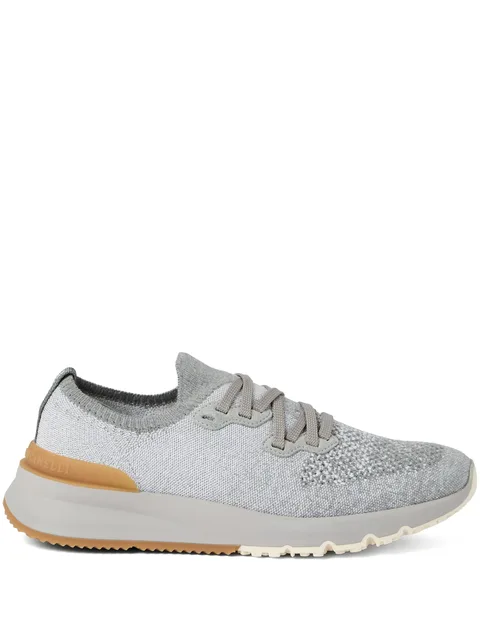 knitted sneakers
