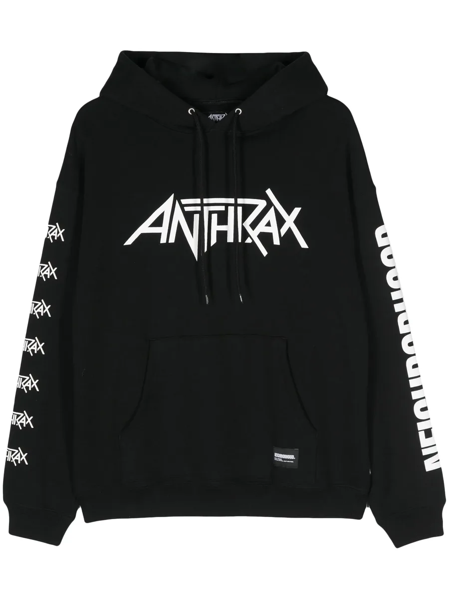 худи с логотипом из коллаборации с Anthrax 2