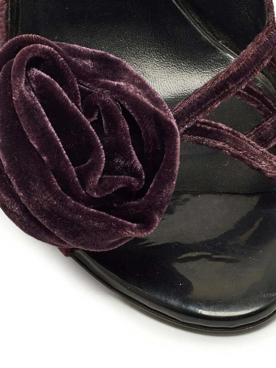 bow open-toe pumps 9