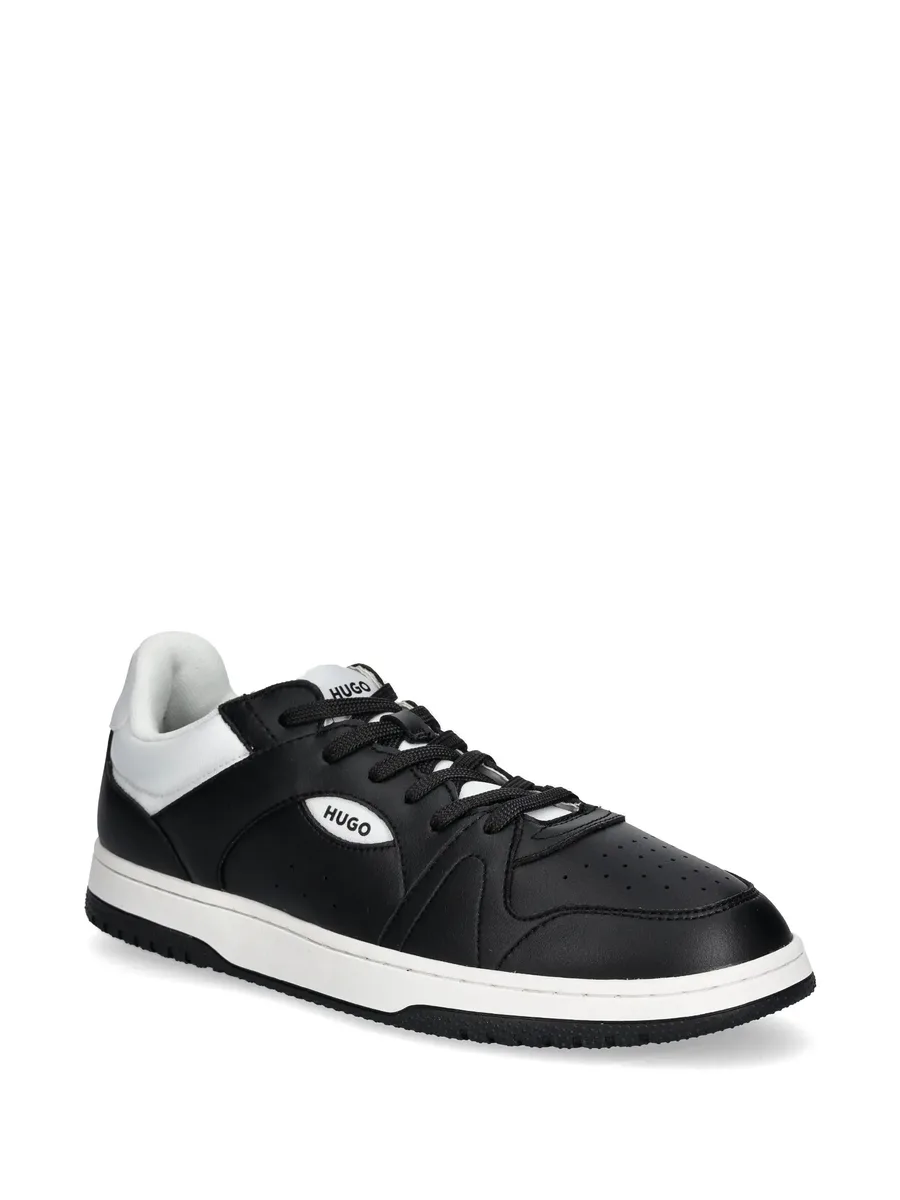 faux-leather sneakers 3