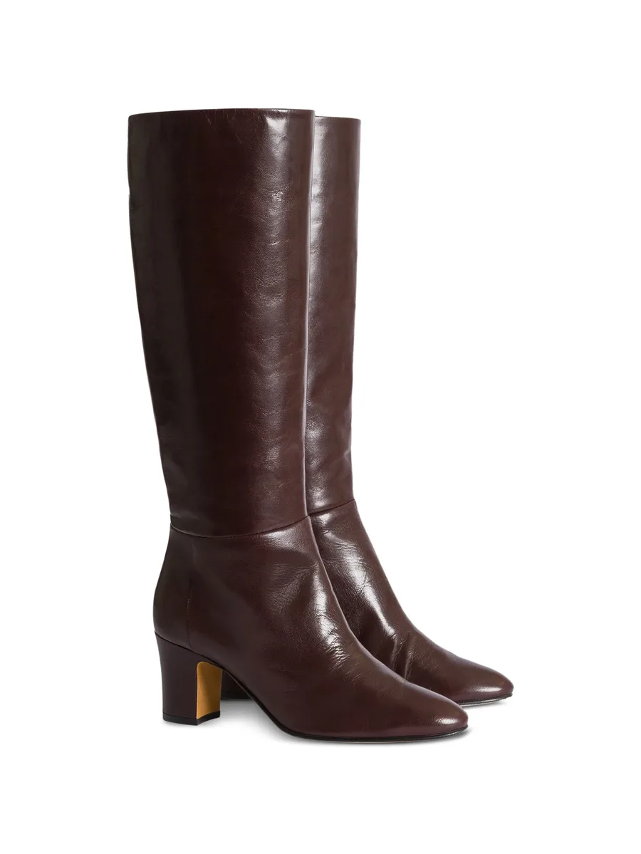 block-heel leather boots 2