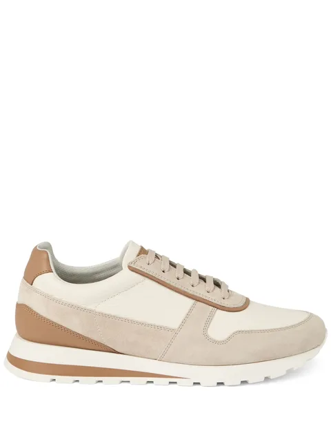 panelled sneakers