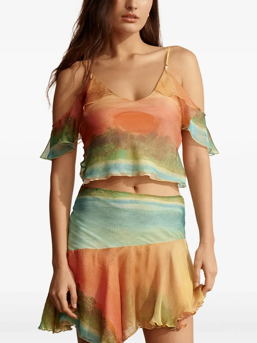 Formentera silk top 8