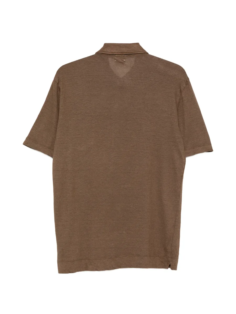 Wembley chest-pocket button-up polo shirt 4