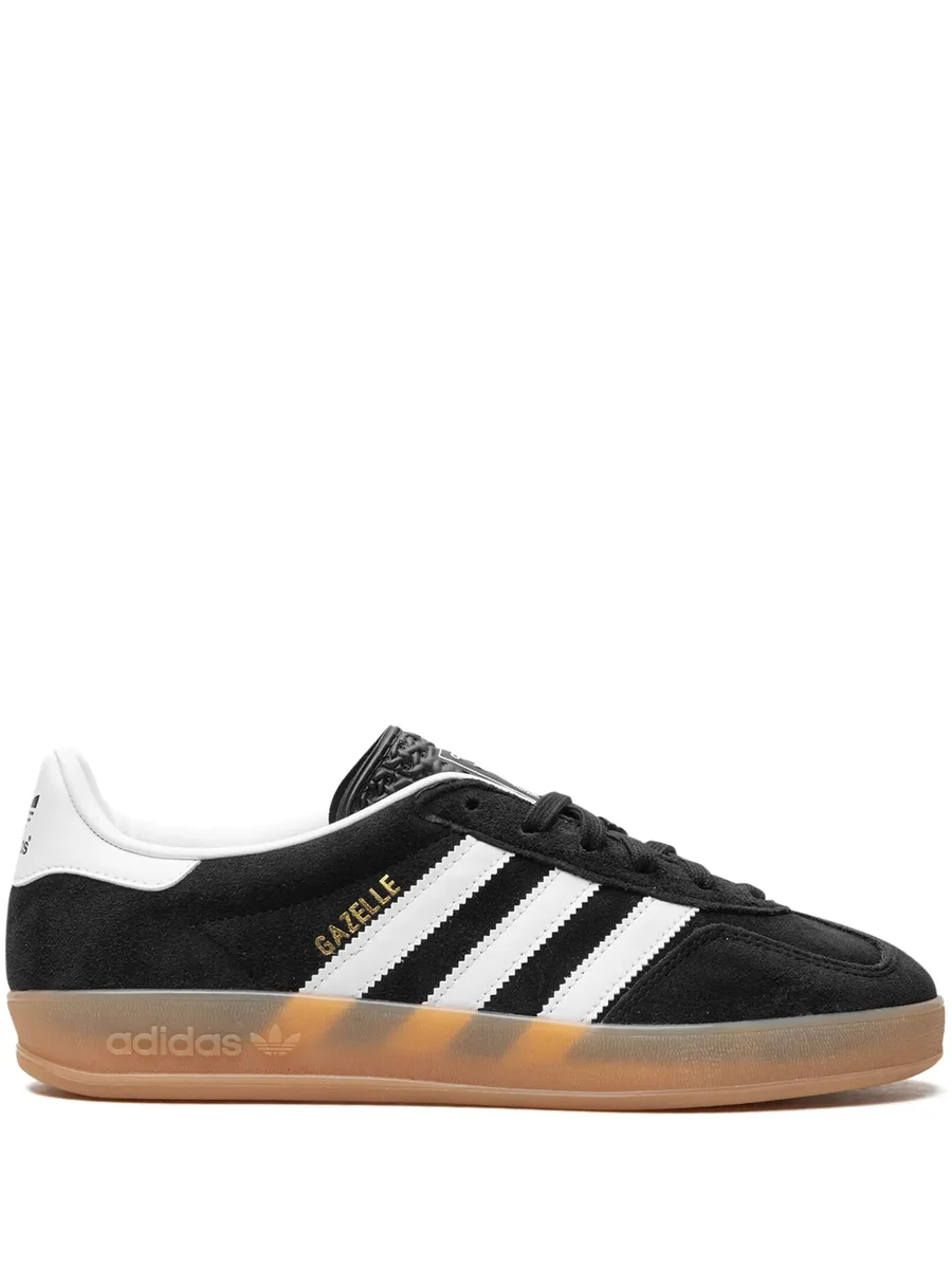 кроссовки Gazelle Indoor Core Black/White/Gum 2