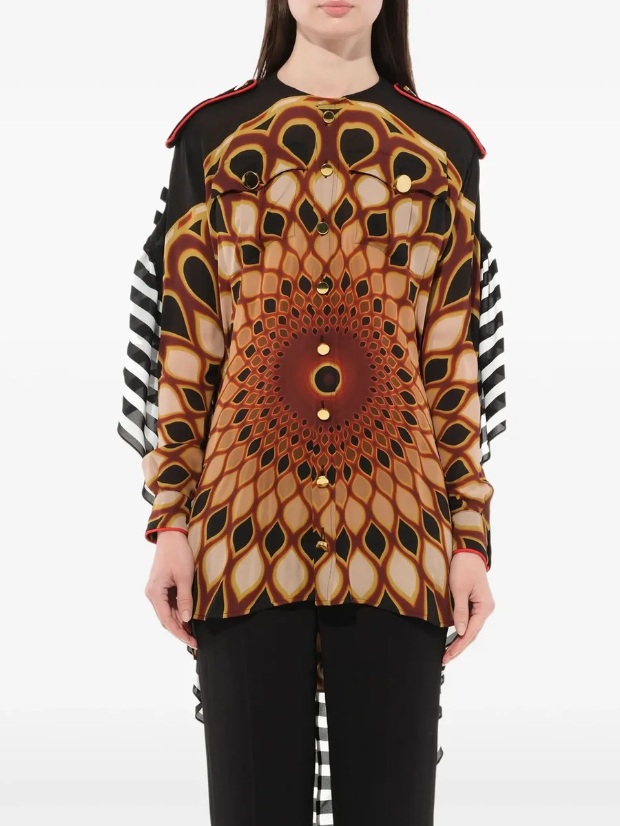Kaleido Eye printed top 2