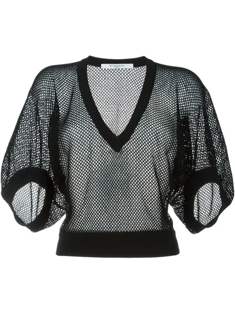 fishnet sweater