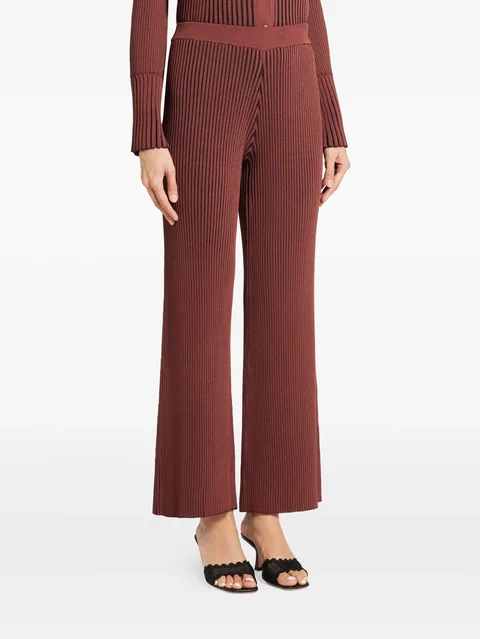 Val ribbed trousers