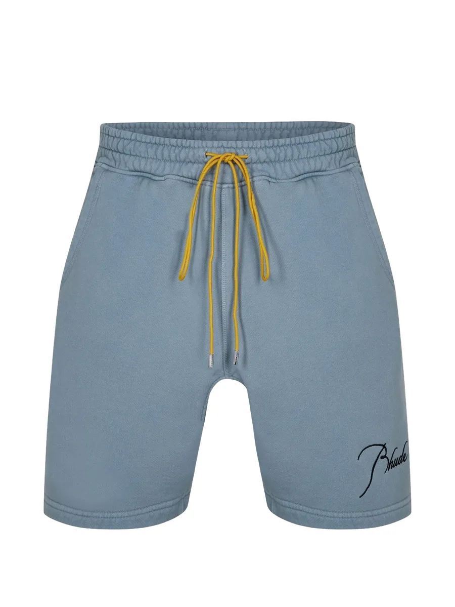 logo-embroidered shorts 2