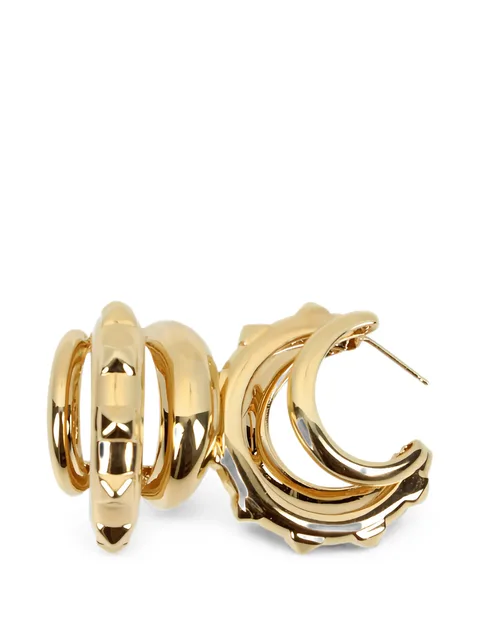 Rockstud hoop earrings