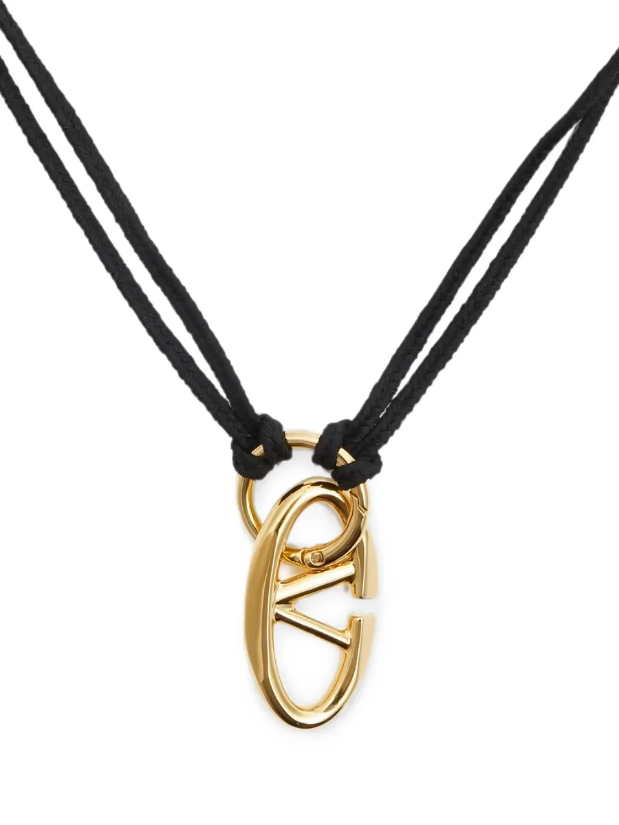 VLogo rope necklace 3
