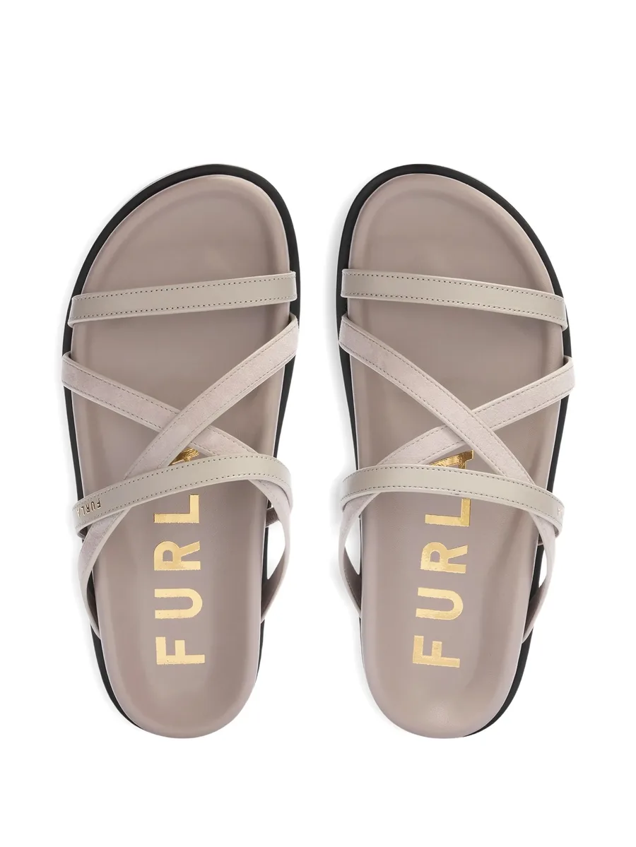 Solea logo-strap sandals 7