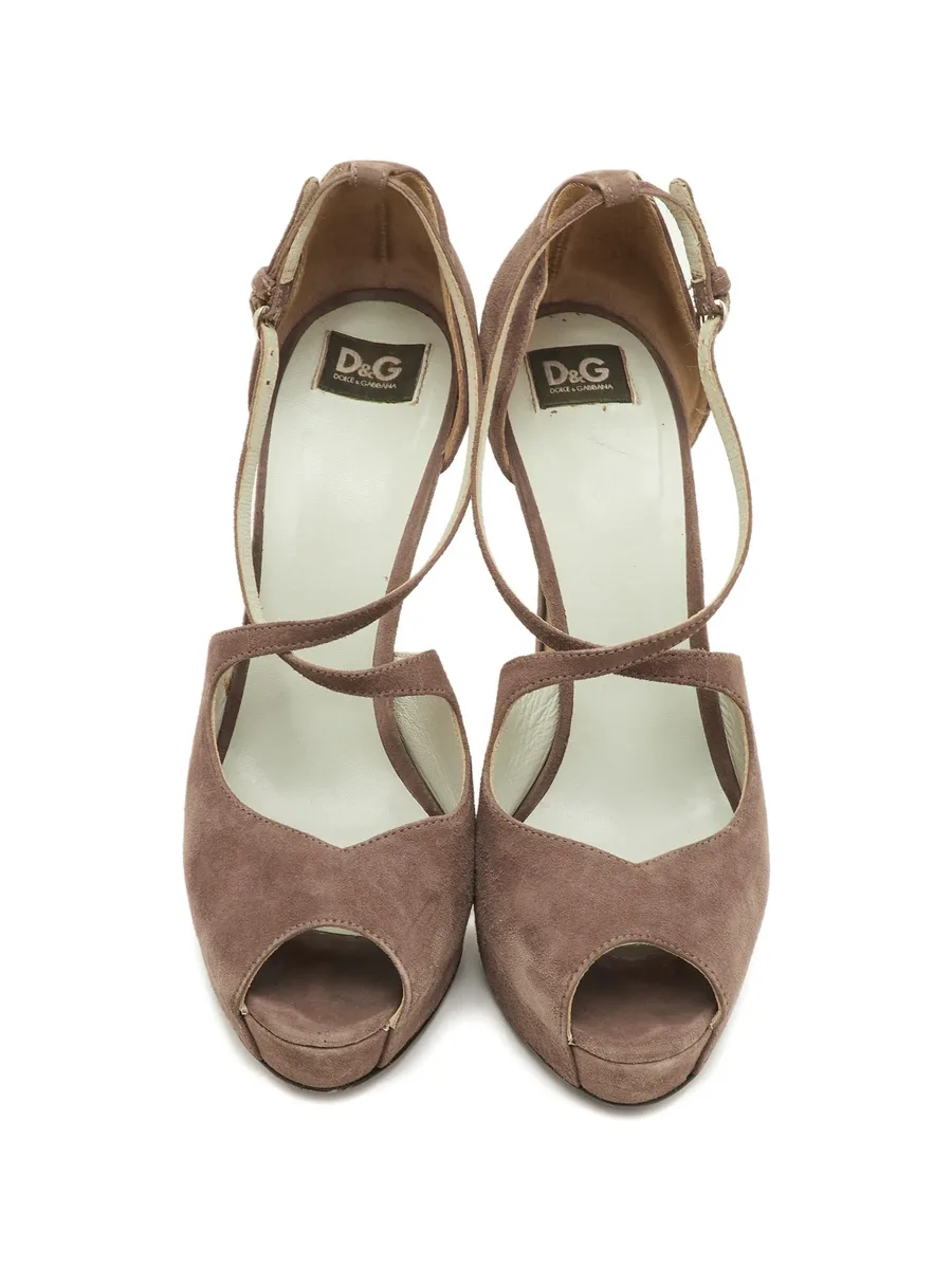 peep-toe platform sandals 6