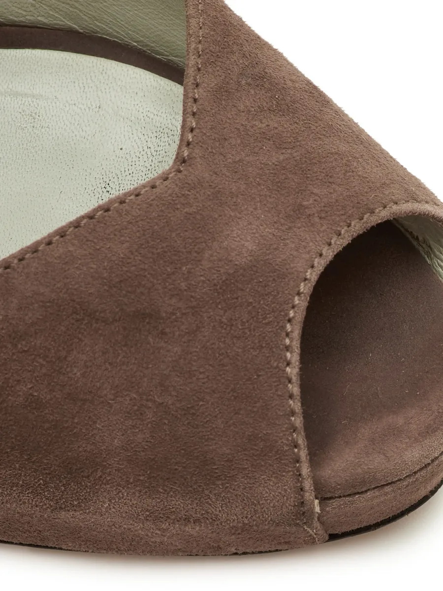 peep-toe platform sandals 9