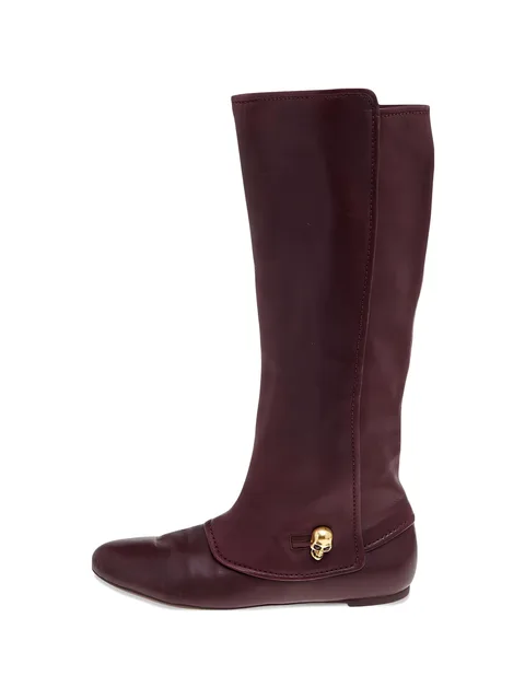 skull-charm boots