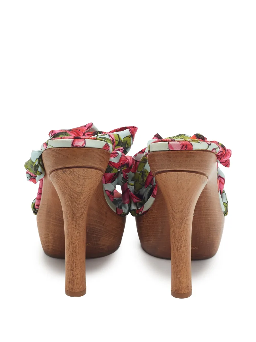 floral-print sandals 5