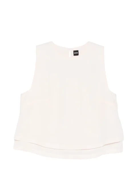 open-back layered top