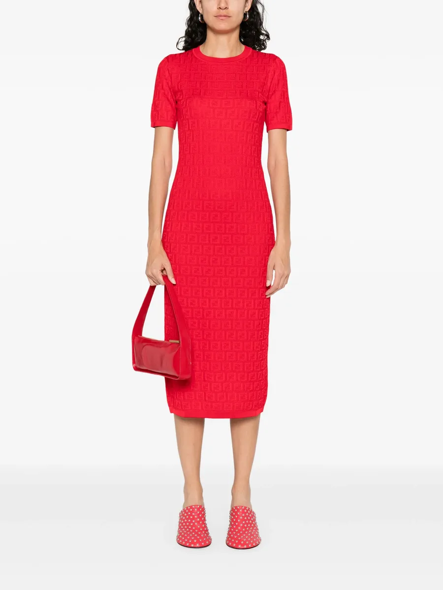 FF-jacquard dress 4